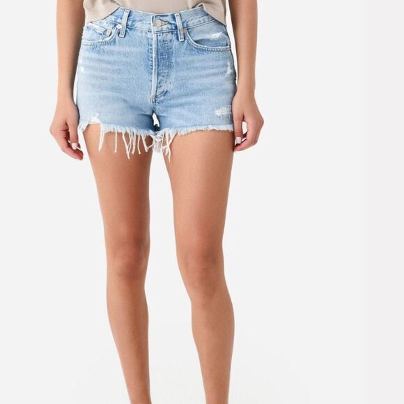 Agolde Women's Parker Vintage Cut Off Short 27 swapmeet - Picture 1 of 7